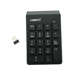 Клавиатура Makki цифрова безжична клавиатура - MAKKI-KP-001-WL