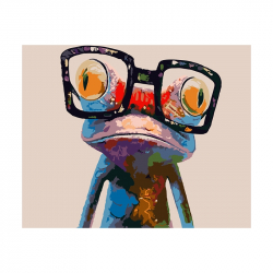 Foska Комплект рисуване по номера Пеперуди, 40 x 50 cm