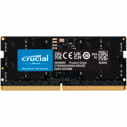 Памет Crucial 16GB DDR5-4800 SODIMM CL40 (16Gbit), EAN: 649528906526