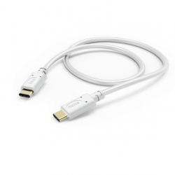 Кабел/адаптер HAMA 201592, USB-C към USB-C, 480 MBit/s, Бял