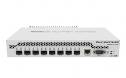 Комутатор/Суич SFP+ комутатор MikroTik CRS309-1G-8S+IN