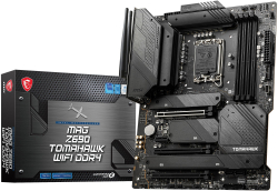 Дънна платка MSI MAG Z690 TOMAHAWK WIFI,, Socket 1700, 4xDDR5 6400(OC)MHz, 3xPCIe x16, ATX