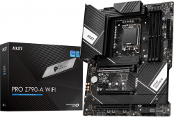 Дънна платка MSI PRO Z790-A WIFI (LGA 1700, 4x DDR5, HDMI, DP, 3x PCI-E x16, 2.5GLAN, Wi-Fi 6E