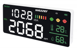 Станция Монитор за качество на въздуха и шум Levenhuk Wezzer Air PRO CN20