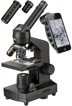 Микроскоп Микроскоп Bresser National Geographic 40x–1280x с адаптер за смартфон