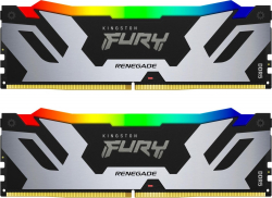 Памет Kingston Fury Renegade Silver RGB, 2x 32GB, DDR5