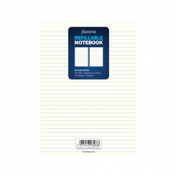 Канцеларски продукт Filofax Пълнител за тефтер, A5, на редове, 32 листа