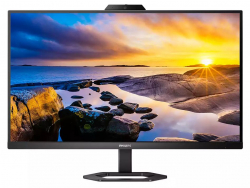 Монитор Philips 27E1N5600HE, 27" 2560 x 1440, IPS, 75Hz, 1ms, Камера, Матов, Черен