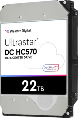 Хард диск / SSD Western Digital Ultrastar HC570, 22TB, 3.5", 7200rpm, , SATA 6Gb-s