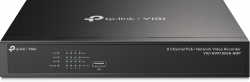 Видеорекордер Мрежови видео рекордер TP-Link VIGI NVR1008H-8MP 8-канален PoE+