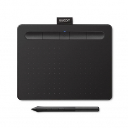 Продукт Графичен таблет Wacom Intuos S Bluetooth Black Manga, Черен