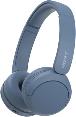 Слушалки Sony Headset WH-CH520, сини