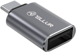 Мрежова карта/адаптер Tellur адаптер, USB-C - USB-A