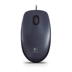 Мишка LOGITECH M90 ,USB, EWR2, сив