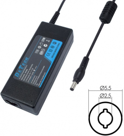 Захранване за лаптоп NB Power Adaptor 90W, 19V, 5.5x2.5mm, OEM HP