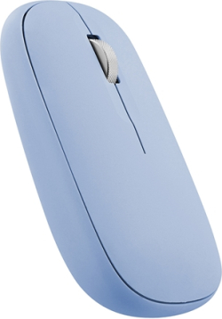 Мишка TNB iClick, безжична, с 3 бутона, 1600 dpi, Синя