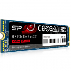 Хард диск / SSD Silicon Power UD85 500GB SSD, M.2 2280, PCIe Gen 4x4, Read-Write: 3600 - 2400 MB-s