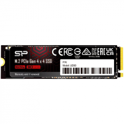 Хард диск / SSD Silicon Power UD90 2TB SSD, M.2 2280, PCIe Gen 4x4, Read-Write: 5000 - 4800 MB-s