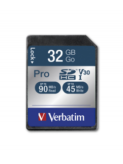SD/флаш карта Verbatim 32GB SDHC Pro Class 10 UHS-I