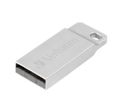 USB флаш памет Verbatim Metal Executive 64GB USB 2.0 Silver
