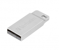 USB флаш памет Verbatim Metal Executive 32GB USB 2.0 Silver