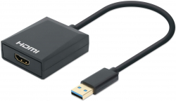 Медия конвертор USB 3.2 към HDMI, конвертор, 1080p 60Hz 153690