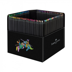 Канцеларски продукт Faber-Castell Цветни моливи Black Edition, 100 цвята