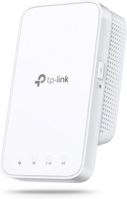 Безжичен екстендър Удължител на обхват TP-LINK RE300, AC1200, двулентов, 1x100Mbit порт