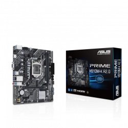 Дънна платка ASUS PRIME H510M-K R2.0, LGA1200, 2х DDR4 2933 MHz, Micro ATX
