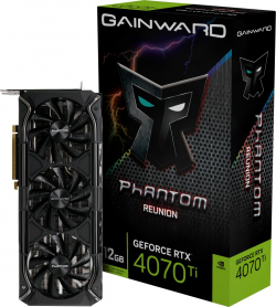 Видеокарта GAINWARD GeForce RTX 4070 Ti Phantom Reunion 12GB GDDR6X