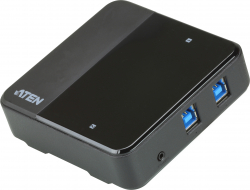 Мрежов аксесоар ATEN US234 :: 2×4 USB 3.2 Gen1 периферен превключвател