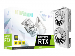 Видеокарта Zotac Gaming GeForce RTX 3060 AMP White Edition, 12GB GDDR6, 192bit, 3x DP, HDMI