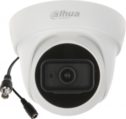 Камера Dahua HAC-HDW1800TL-A-0280B, 8MP, 4К, куполна, HDCVI, 2,8мм, IR 30м
