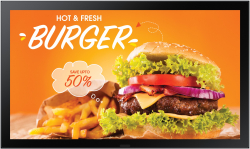 Интерактивна дъска/дисплей Samsug OH24B Outdoor LCD 24inch FHD 16:9 IP56 rated display kit with protection