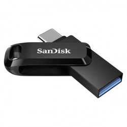USB флаш памет SanDisk Ultra Dual Drive Go, 64GB, USB 3.2, USB-C, ~erna