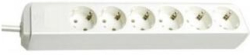 Контакт Разклонител 6x 2P+E с кабел 1.5m Бял - Brennenstuhl Eco-line BS1159420015