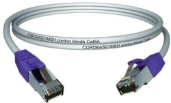 Медна пач корда C6A U/FTP 2.0 m LSZH, жълта - MMC CORD6ASxMSH MCORD6AS02JMSH