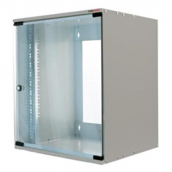 Шкаф за техника - Rack Шкаф Canovate SOHO 9U 545x400, стенен, сив - WC1S-7-09J4F