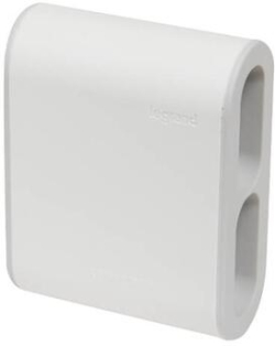 Контакт Адаптер за контакт плосък 4x 2P еврощепсел 6A, цвят Бял - Legrand Standart 49400