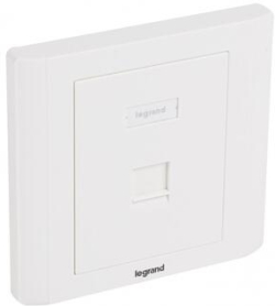 Розетка 1XRJ45 празна FM - Legrand Linkeo C 632794