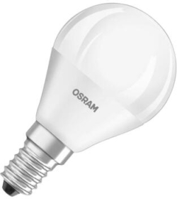 LED Крушка 4,9W 470lm 2700K Ra80 цокъл E14 dim, сфера - OSRAM P CLAS P 40 FR 4.9 W/2700 K E14 LED594289