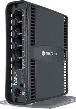 Безжичен рутер Безжичен рутер MikroTik C52iG-5HaxD2HaxD-TC, hAP ax2, 5xGE, PoE-in-out