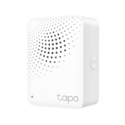 Мрежов аксесоар Интелигентен хъб със звънец TP-Link Tapo H100, 2.4GHz, протокол 868-922 MHz
