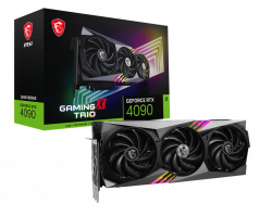Видеокарта MSI GeForce RTX 4090 GAMING X TRIO 24GB GDDR6X