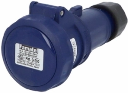 Конектор / букса Контакт подвижен Famatel 2P+E 16A 230V IP67, SpeedPRO, FR24200