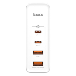 Принадлежност за смартфон Зарядно устройство Baseus GaN2 Pro 2x USB Type-C - 2x USB 100W CCGAN2P-L02 - бял
