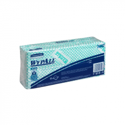Почистващ продукт Kimberly-Clark Кърпа WypAll X50 7442, 41.8 х 24.7 cm, зелена, 50 броя