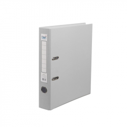 Colori Класьор, 5 cm, PP, с метален кант, сив