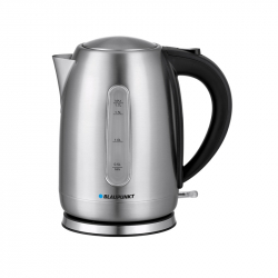 Електрическа кана за вода Blaupunkt EKS401, метална, 2000 W, 1.7 L, сива