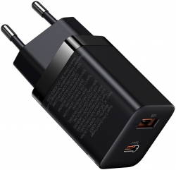 Принадлежност за смартфон Зарядно устройство Baseus Super Pro USB-A към USB-C 30W CCSUPP-E01 - черно